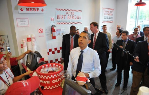 MANGER un BURGER avec BARACK OBAMA : c’est POSSIBLE !