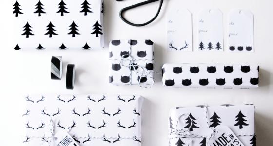 5 inspirations pour Noël black & white trendy ! 