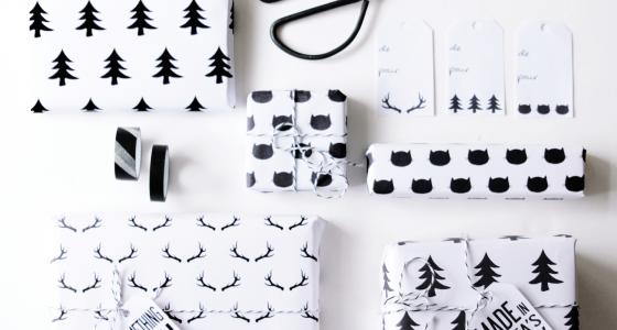 5 inspirations pour Noël black & white trendy !