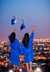 Le LANCER de TOQUES à la remise des DIPLÔMES est DANGEREUX