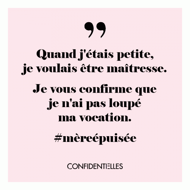 Hommage sincère à tous les instit' ! Je ne sais pas comment ils font pour supporter nos mioches..