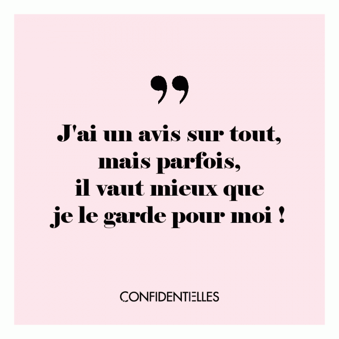 Ca s'appelle la sagesse !