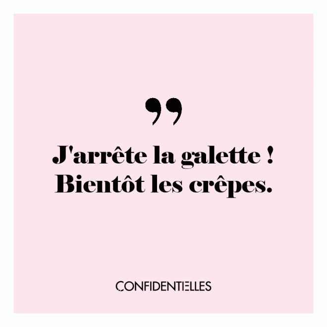 C'est bon aussi les crêpes. On pense déjà à la chandeleur, pas vous ?