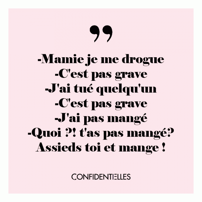 Les mamies sont formidables !