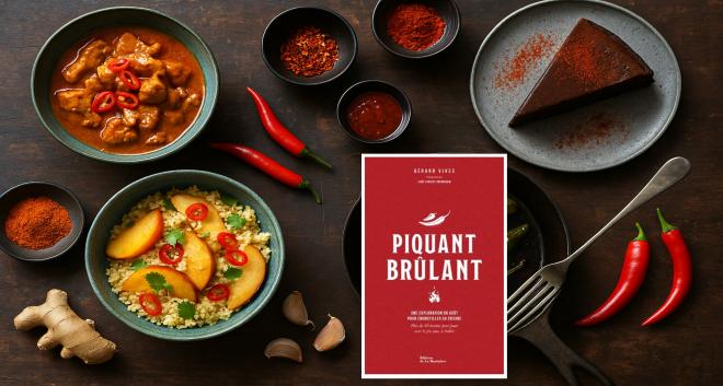 "Piquant brûlant" de Gérard Vives – Le feu sacré dans l'assiette