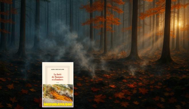 La forêt de flammes et d'ombres d'Akira Mizubayashi : quand la guerre brûle ce qui ne se voit pas