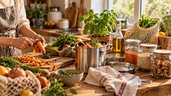Zéro déchet en cuisine : ce qui marche vraiment et ce qui reste théorique
