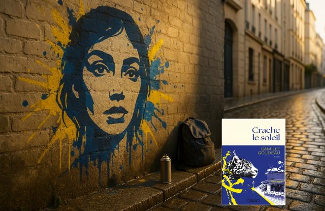 "Crache le soleil" de Camille Goudeau : quand l'ombre devient icône