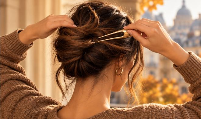Pinces à chignon : cet accessoire qui sauve des cheveux qui partent en cacahuète