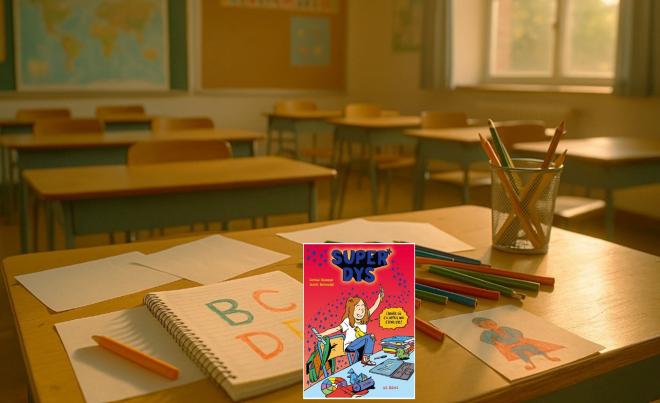 "Super Dys" de Christelle Bechouche et Juliette Bertaudière : quand la différence devient un supe...