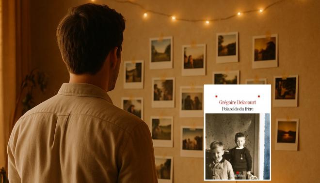 « Polaroïds du frère » de Grégoire Delacourt –quand la mémoire est en morceaux et le cœur en vrac.