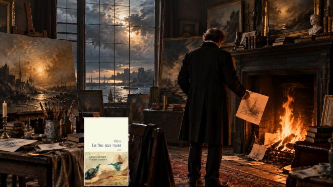 "Le Feu aux nues" de Claro : fallait-il brûler Turner ?