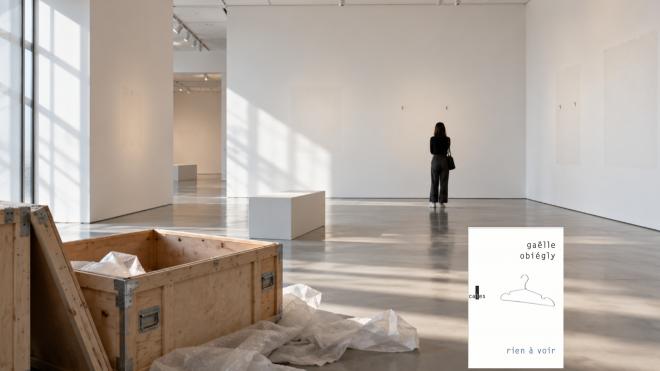 "Rien à voir" de Gaëlle Obiégly : une exposition sans œuvres à regarder et où tout est à entendre
