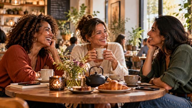 L'amitié féminine après 40 ans : plus rare, plus précieuse, complètement différente