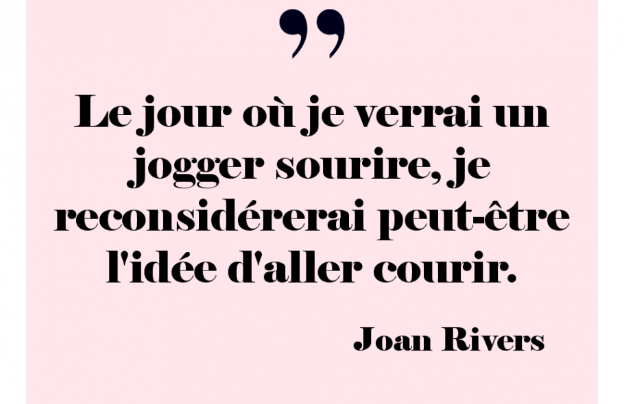 Un jogger heureux, c'est possible ?