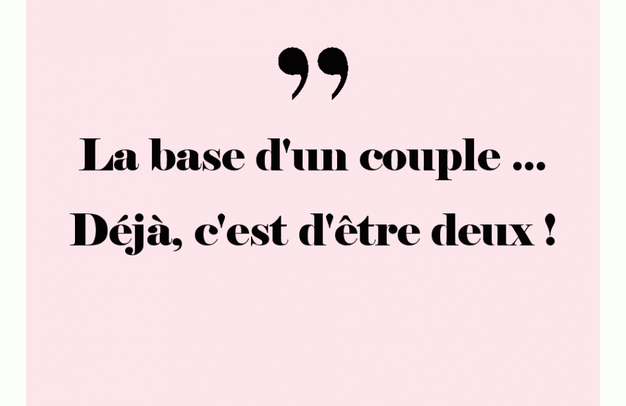 C'est la base !