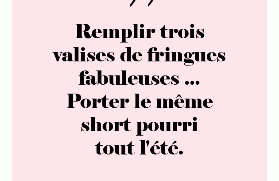 Vive les vacances !