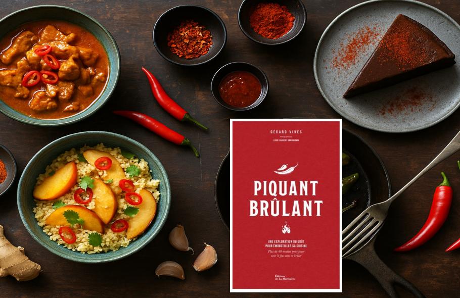 "Piquant brûlant" de Gérard Vives – Le feu sacré dans l'assiette