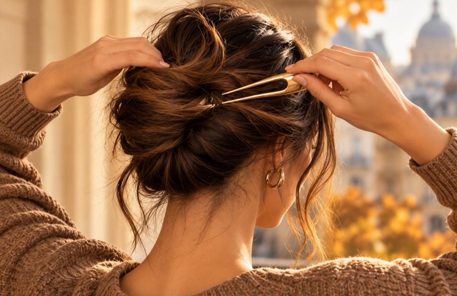 Pinces à chignon : cet accessoire qui sauve des cheveux qui partent en cacahuète