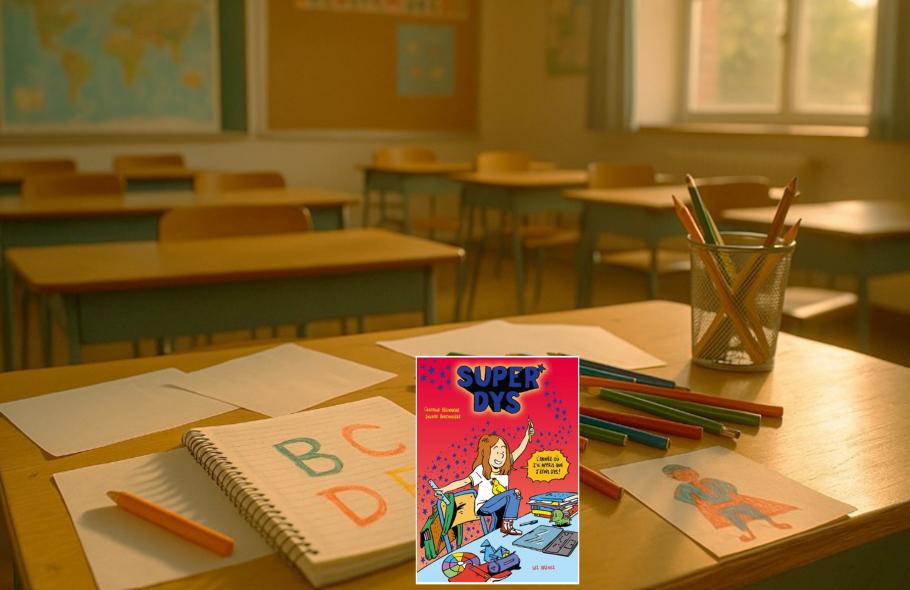 "Super Dys" de Christelle Bechouche et Juliette Bertaudière : quand la différence devient un supe...