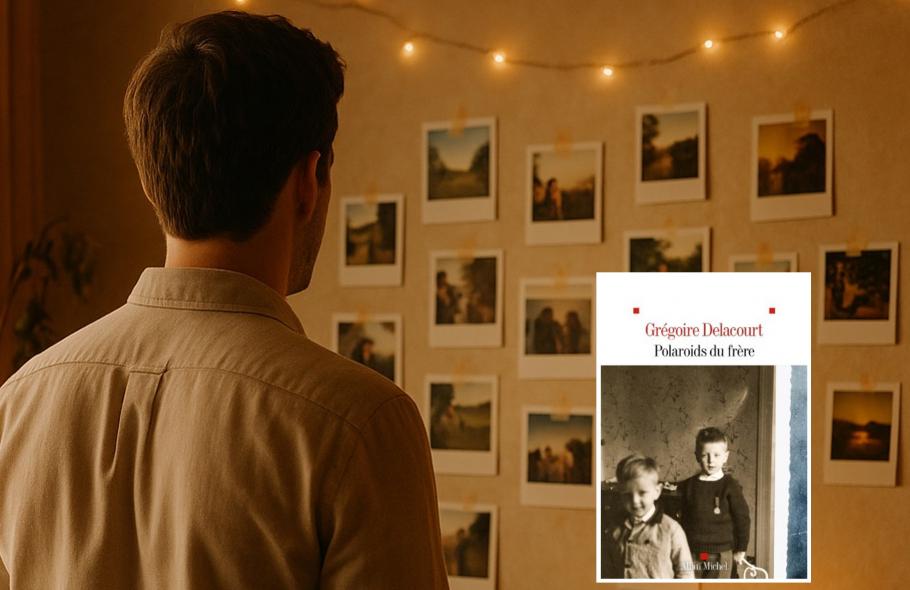 « Polaroïds du frère » de Grégoire Delacourt –quand la mémoire est en morceaux et le cœur en vrac.