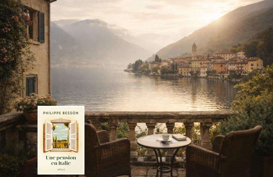 "Une pension en Italie" de Philippe Besson : un huis clos sous le soleil italien.