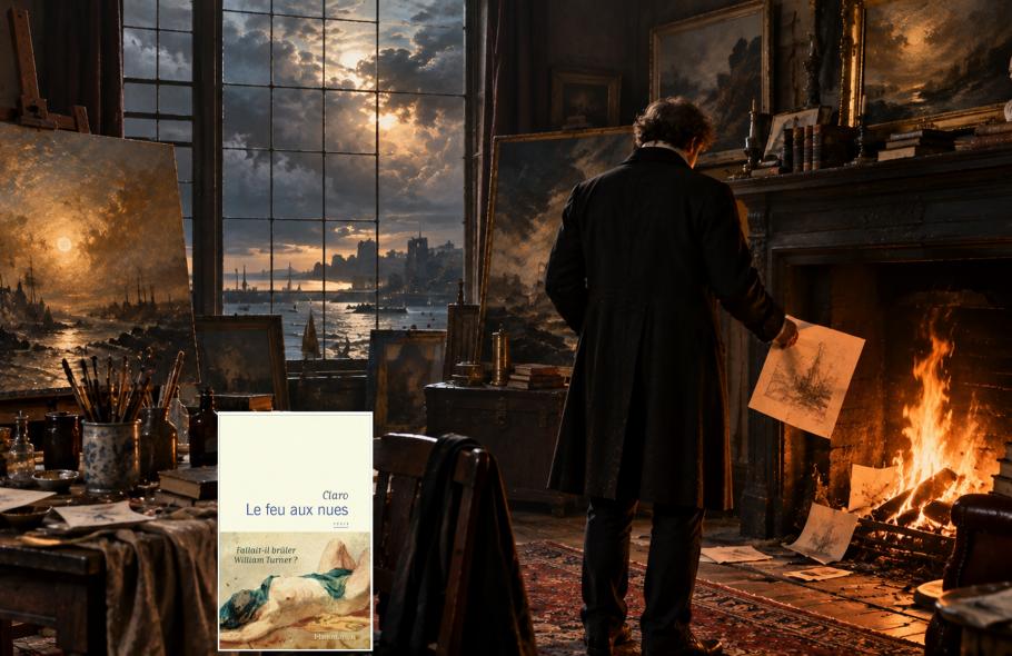 "Le Feu aux nues" de Claro : fallait-il brûler Turner ?