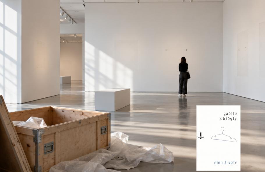 "Rien à voir" de Gaëlle Obiégly : une exposition sans œuvres à regarder et où tout est à entendre